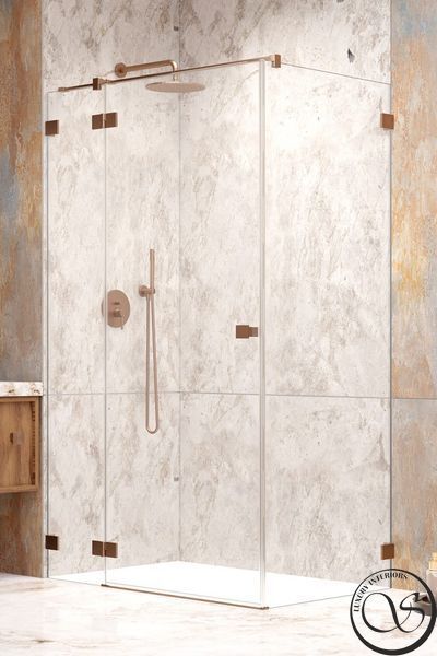 Cabina de dus Radaway ESSENZA PRO BRUSHED COPPER KDJ 10097090-93-01L + 10098090-01-01 10097090-93-01L + 10098090-01-01 foto