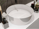 Lavoar MIRAGGIO LOLA alb, 450x450x15 cm, blat LOLA White foto 1