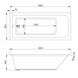 Cada din acril IMPRESE Karlov b0700761880 fara picioare 180*80*45 cm dreptunghiulara b0700761880 foto 5