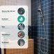 Set de duș Hansgrohe Activera S 1jet EcoSmart 28041000 cu suport cromat de 65 cm 28041000 foto 3