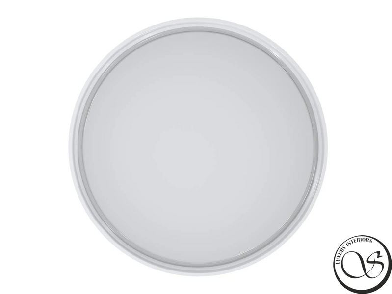 Lavoar MIRAGGIO LOLA alb, 450x450x15 cm, blat LOLA White foto
