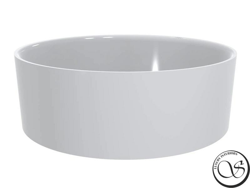 Lavoar MIRAGGIO LOLA alb, 450x450x15 cm, blat LOLA White foto