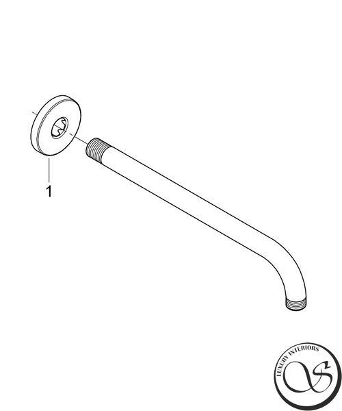 Набор для комплектации душа GROHE Eurosmart Cosmopolitan 25219001 25219001 фото