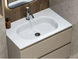 Умывальник MIRAGGIO Lake 800 White на тумбу Lake 800 White фото 1