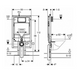 Инсталляция для унитаза Geberit Sigma 111.796.00.1 DUOFIX Sigma толщина 8 см 111.796.00.1 фото 2