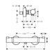 Baterie duș termostatică Hansgrohe Ecostat, bronz periat (13116140) 13116140 foto 2