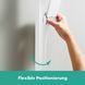 Bară de duș Hansgrohe Unica E Puro 65 cm cu furtun de 160 cm, alb mat (24404700) 24404700 foto 4