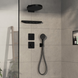 Термостат скрытого монтажа Hansgrohe ShowerSelect Comfort Q HighFlow, Matt Black (15588670) 15588670 фото 4