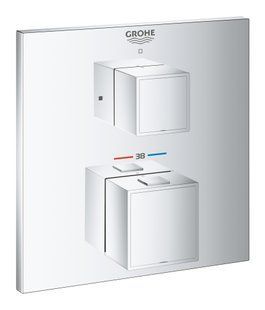 Grohe Grohtherm Cube Termostat de duș (24153000) 24153000 foto