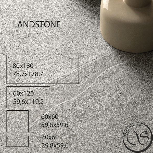 Плитка Cerdisa Landstone Anthracite An 60x120 см 0053176 53176 фото