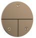 Переключатель Hansgrohe ShowerSelect Comfort S на 3 функции, Brushed Bronze (15558140) 15558140 фото 1