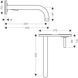 HANSGROHE Axor Uno2 Смеситель для раковины 38115000 фото 2