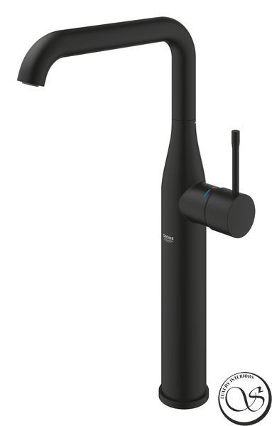 Grohe Essence Nou baterie pentru chiuvetă mărime XL, negru mat (24170KF1) 24170KF1 foto