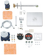 Sistem de duș GROHE Grohtherm SmartControl 34706000 cu termostat de duș crom 34706000 foto 7