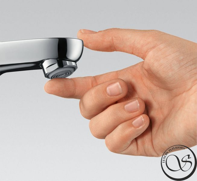 Смеситель для умывальника Hansgrohe Focus 100 со сливным гарнитуром, хром (31607000) 31607000 фото