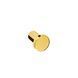 C&acirc;rlig simplu Max-Tres Gold 24K 16123620OR foto 1