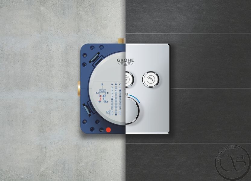 Sistem de duș GROHE Grohtherm SmartControl 34706000 cu termostat de duș crom 34706000 foto