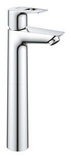 Смеситель для умывальника высокий Grohe BauLoop New XL-Size без донного клапана, хром (23764001) 23764001 фото