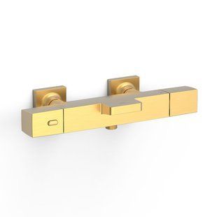 Термостат для ванны Tres OVER-WALL 19017406OM матовое золото 24K 19017406OM фото