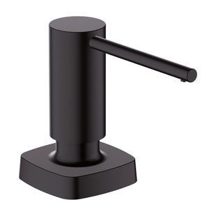 Hansgrohe A71 Dozator de detergent de bucătărie, 500 ml, negru mat (40468670) 40468670 foto
