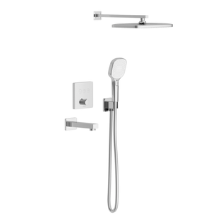 Sistem de duș IMPRESE BILOVEC t04800901SBC Montaj ascuns Click cromat t04800901SBC foto