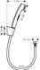 HANSGROHE гигиенический душ, со шлангом 1,25 м MINI Greenland Mirasoft фото 2