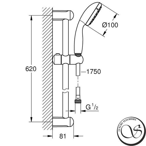 Набор смесителей GROHE START CURVE +кухня 23805000+23768000+27598001+31554001 126748К фото