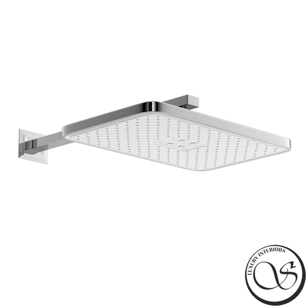 Sistem de duș &icirc;ncastrat IMPRESE BILOVEC Click t04800901SAC (termostat cu 2 funcții, cap de duș ABS 320*210 mm, cap de duș cu 3 moduri, furtun PVC 1500 mm), cromat t04800901SAC foto