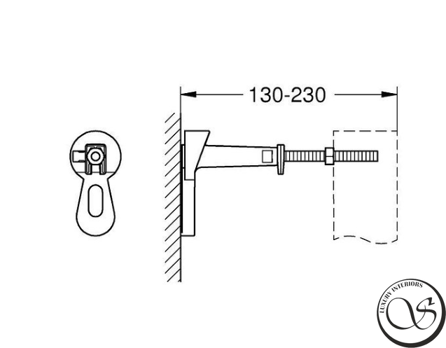 Kit de instalare: WC suspendat VLTAVA Rimless, scaun solid Slim + 38772001 Instalare RAPID SL pentru toaleta, buton cromat, fara garnitura c06809603+38772001 foto