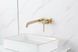 Смеситель для умывальника Gappo G1206-3 Satin Gold скрытого монтажа G1206-3 фото 1