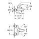Набор смесителей GROHE START CURVE +кухня 23805000+23768000+27598001+31554001 126748К фото 4