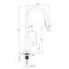 Смеситель для кухни Imprese PODZIMA LEDOVE ZMK01170115 фото 2