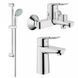 Набор смесителей для ванны GROHE BAULOOP (23337000+23603000+27598001) 123214S фото 1