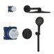 Sistem de duș GROHE Grohtherm SmartControl 34863KF0 cu termostat de duș negru 34863KF0 foto 1