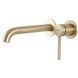 Смеситель для умывальника Gappo G1206-3 Satin Gold скрытого монтажа G1206-3 фото 3