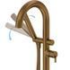 Baterie cadă freestanding Deante Silia BQS_C17N cu set de duș, bronz periat BQS_C17N foto 3