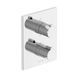 Baterie ascunsa IMPRESE JUDIT f04610801AD (termostat 3 funcții, S) cromat f04610801AD foto 1