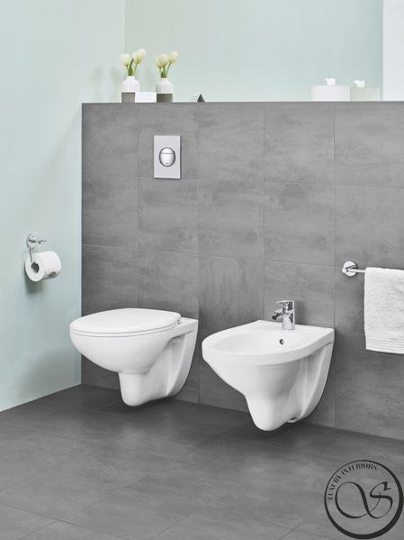 Bideu de perete Grohe Bau Ceramic, alb alpin (39433000) 39433000 foto