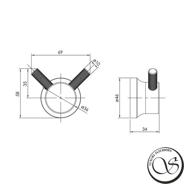 Крючок для ванной комнаты Imprese BRENTA ZMK081906210 никель ZMK081906210 фото