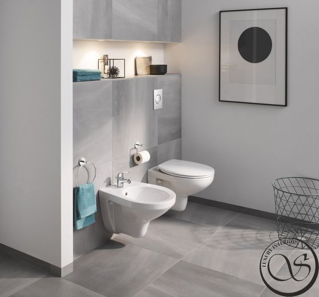 Bideu de perete Grohe Bau Ceramic, alb alpin (39433000) 39433000 foto