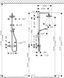 Hansgrohe Croma Select S 180 2jet Showerpipe cu termostat, crom/alb (27253400) 27253400 foto 5