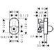 HANSGROHE FOCUS S скрытая часть смесителя 31741180 фото 2