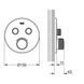Termostat de dus GROHE SMARTCONTROL, extern, 2 prize, crom 29119000 foto 2