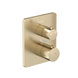Sistem de duș IMPRESE GRAFIKY ZMK1724150482 montaj ascuns (termostat 2-F, duș 300*200 mm, cap de duș cu 1 mod, furtun 1500 mm inox), bronz periat ZMK1724150482 foto 3