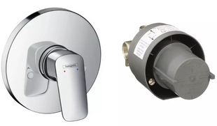 Смеситель для душа HANSGROHE LOGIS 71666000 скрытого монтажа 71666000 фото