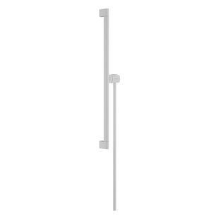 Bară de duș Hansgrohe Unica S Puro 65 cm cu furtun de 160 cm, alb mat (24402700) 24402700 foto