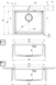 Стальная мойка DEANTE OLFATO PRECIOUS ZPO_D10B, 1-чаша, titanium ZPO_D10B фото 2