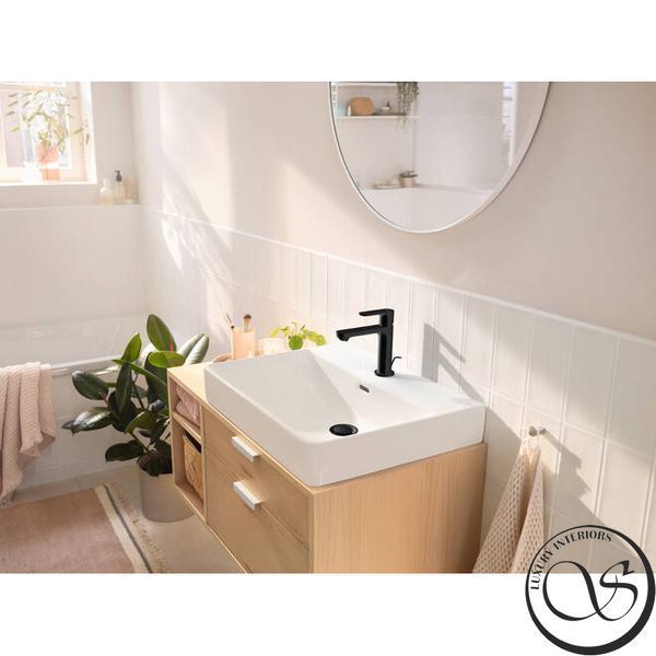 Смеситель для умывальника 110 Hansgrohe Rebris S 72517670&nbsp;черный матовый 72517670 фото