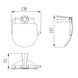 Suport hartie igienica Imprese Cuthna 140280 bronz antic 140280 antiqua foto 2