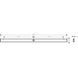 Banda de perete Hansgrohe WallStoris 70x3,3x1,2 cm, alb mat (27904700) 27904700 foto 2
